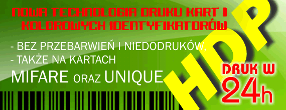 Produkcja identyfikatorów na wysokiej jakości drukarce HDP